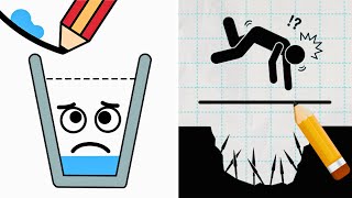Happy Glass Vs. Draw 2 Save Stickman Puzzle | Ultimate Walkthrough | Episode 030 screenshot 3