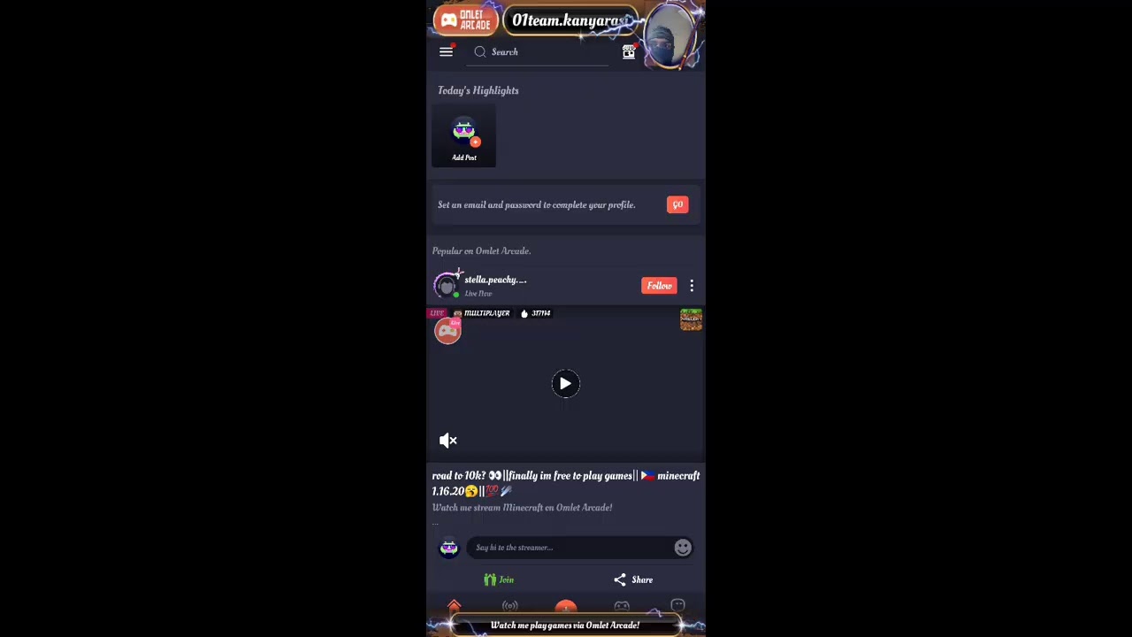 first streaming frnds YouTube