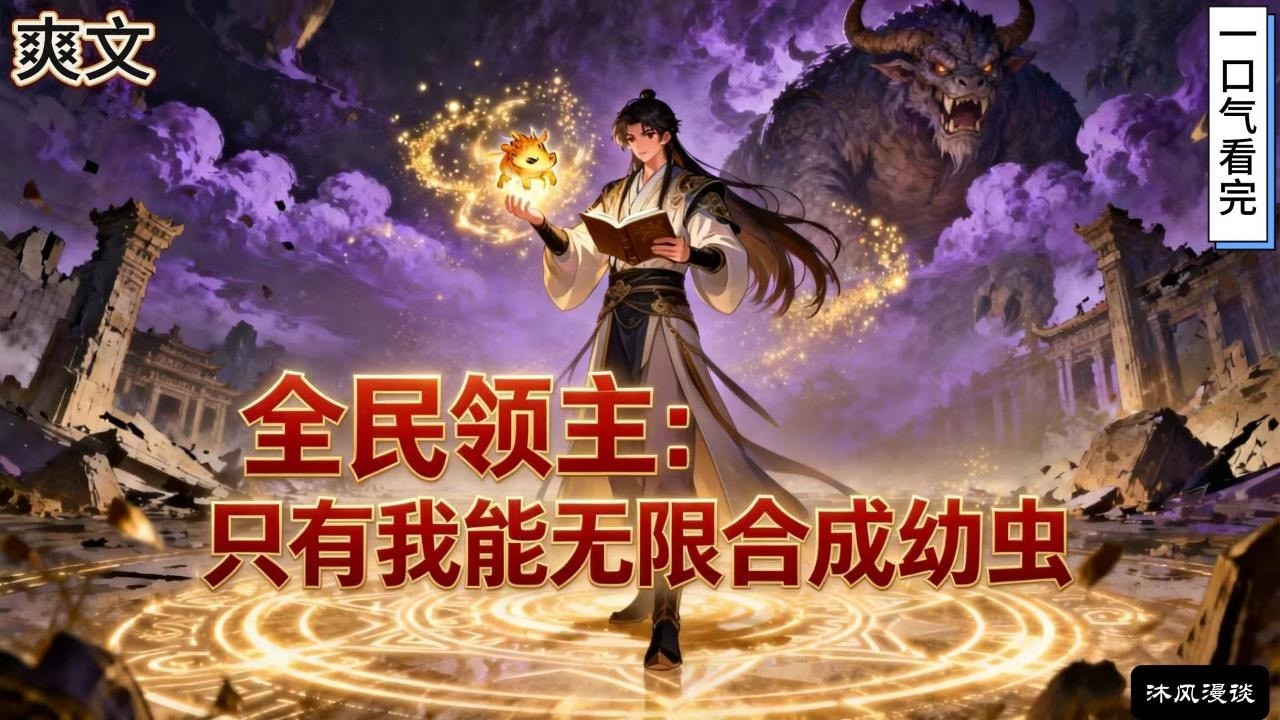 完结《全民领主：只有我能无限合成幼虫》我什么都没得到？好吧。开局一条虫，进化全靠吞。当你们还在为了招募巨龙沾沾自喜时，我的虫群已经吞噬了神明……#動漫 #穿越#有声漫画#爽文#玄幻 #无敌