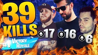 The God Squad Drops 39 Frags Ft. Dakotaz & Timthetatman Fortnite Battle Royale