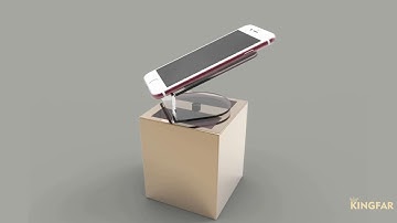 Iphone Rotating Solar Display / Solar solutions for apple iphone rotating solar display stand