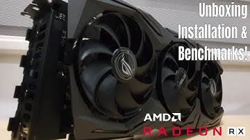 ASUS ROG STRIX RX5700:  Unboxing, Installation & Benchmarks (versus R9 380)