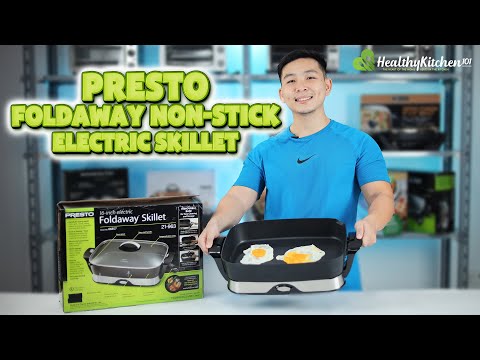 Presto Foldaway Non-Stick Electric Skillet 06857 Unboxing: A Real