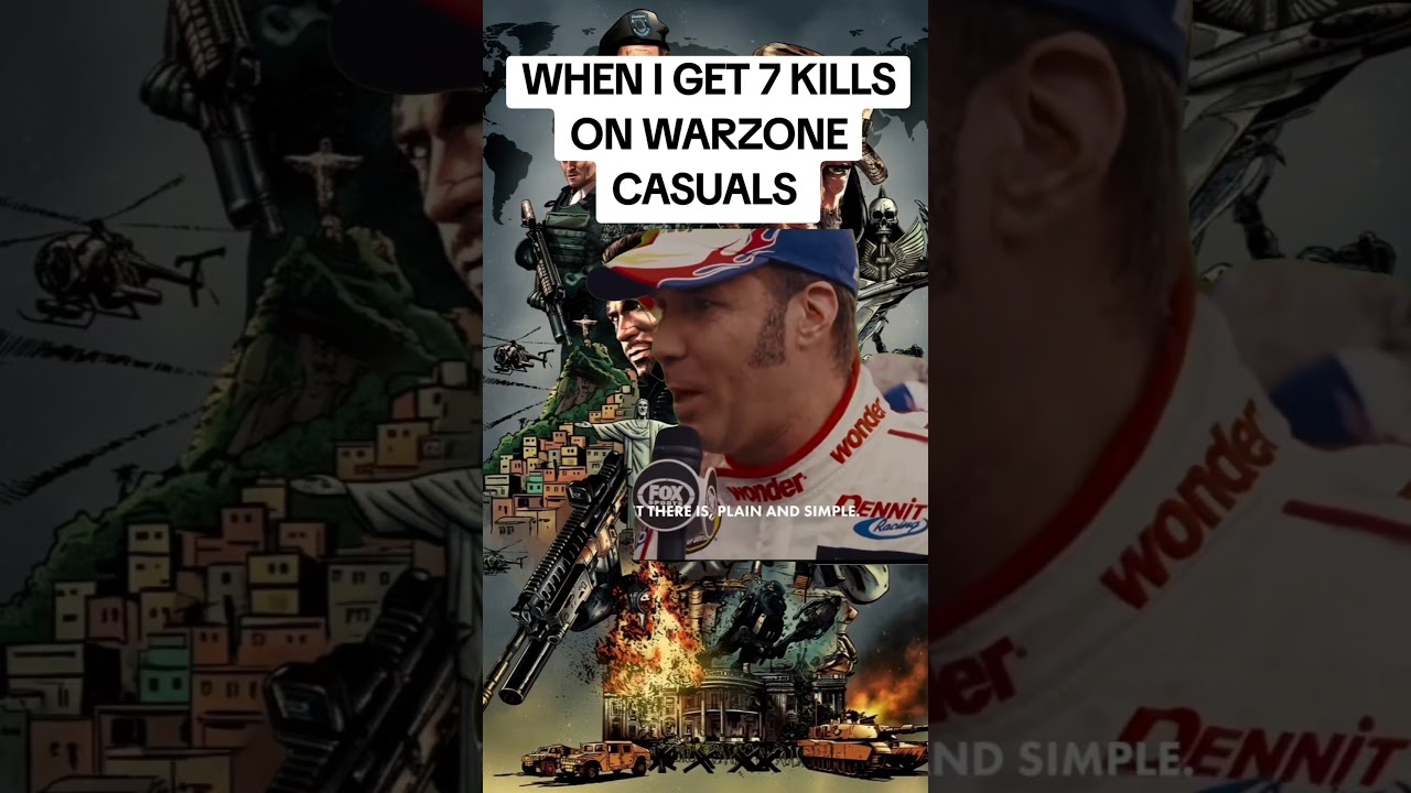 WHEN I GET 7 KILLS ON WARZONE CASUALS