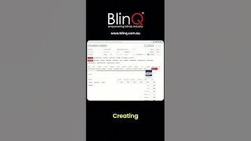 Creating Quotes Easily with BlinQ Software | Custom Supplier Fields & Quick Line Items