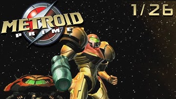 Metroid Prime, 100% Items and Scans • (1/26) • Frigate Orpheon