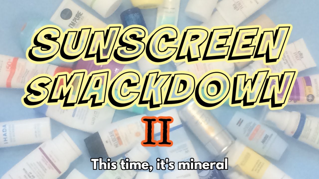 MEGA-REVIEW! 33 ALL-MINERAL SUNSCREENS... IN A STEEEEEEL CAGE!