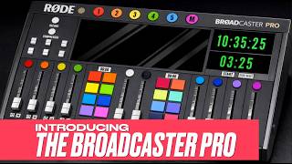 INTRODUCING THE BROADCASTER PRO, PICKING UP WHERE THE RODECASTER PRO LEFT OFF