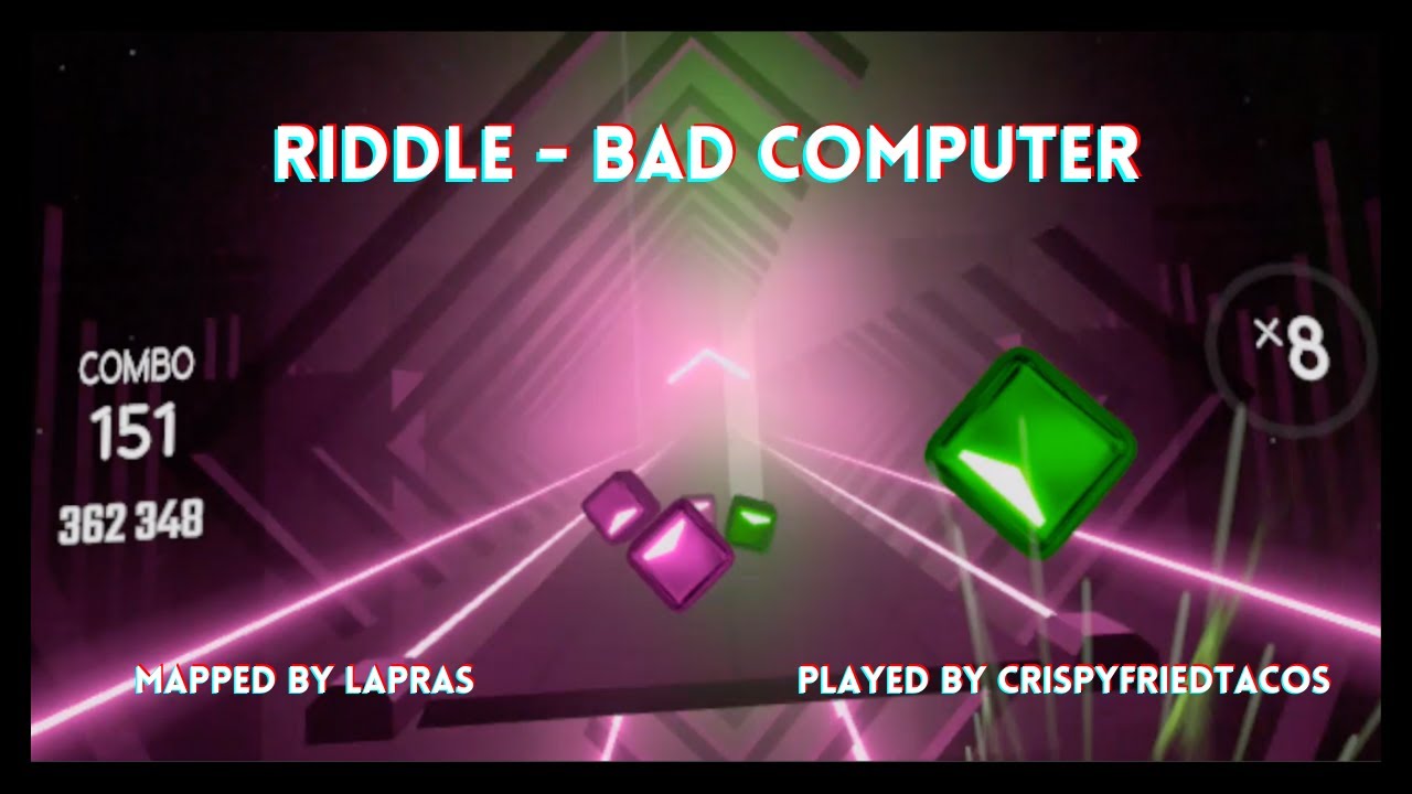 Bad Computer - Riddle | Beat Saber - YouTube