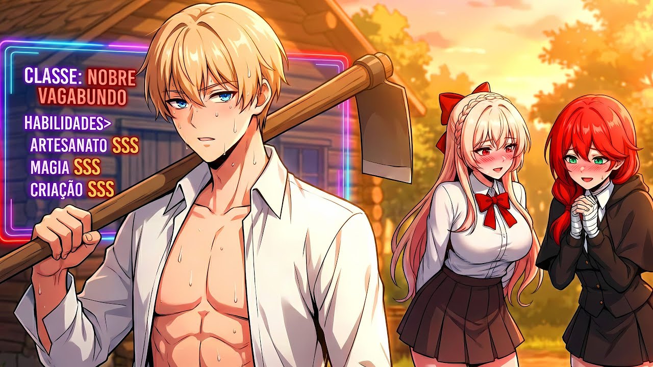 Ele Foi Expulso Da Academia Mas Construiu Uma Casa Na Floresta Onde Reúne As Garotas Rank S - Manhwa