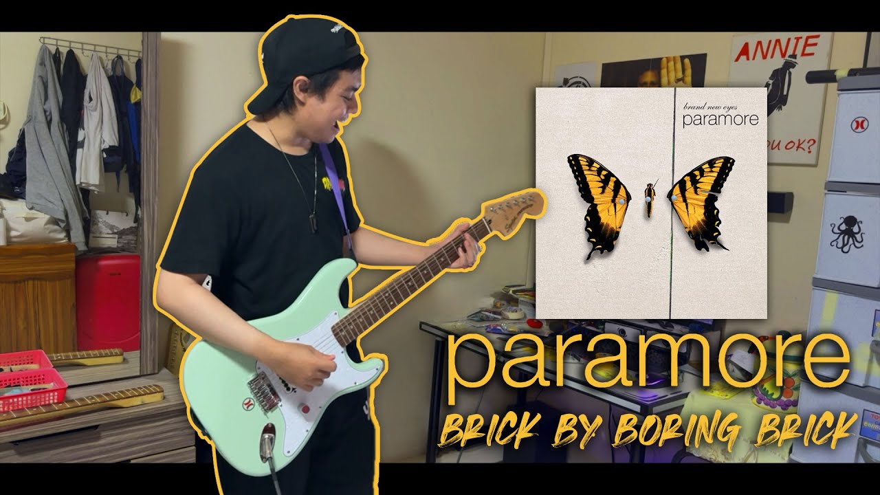 Brick By Boring Brick - Paramore (Guitar Cover)