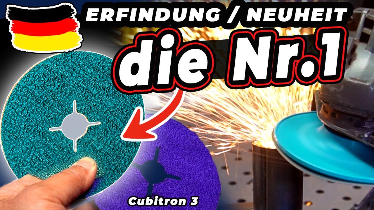 Deutsche ERFINDUNG schlägt beste Schleifscheibe der Welt!?