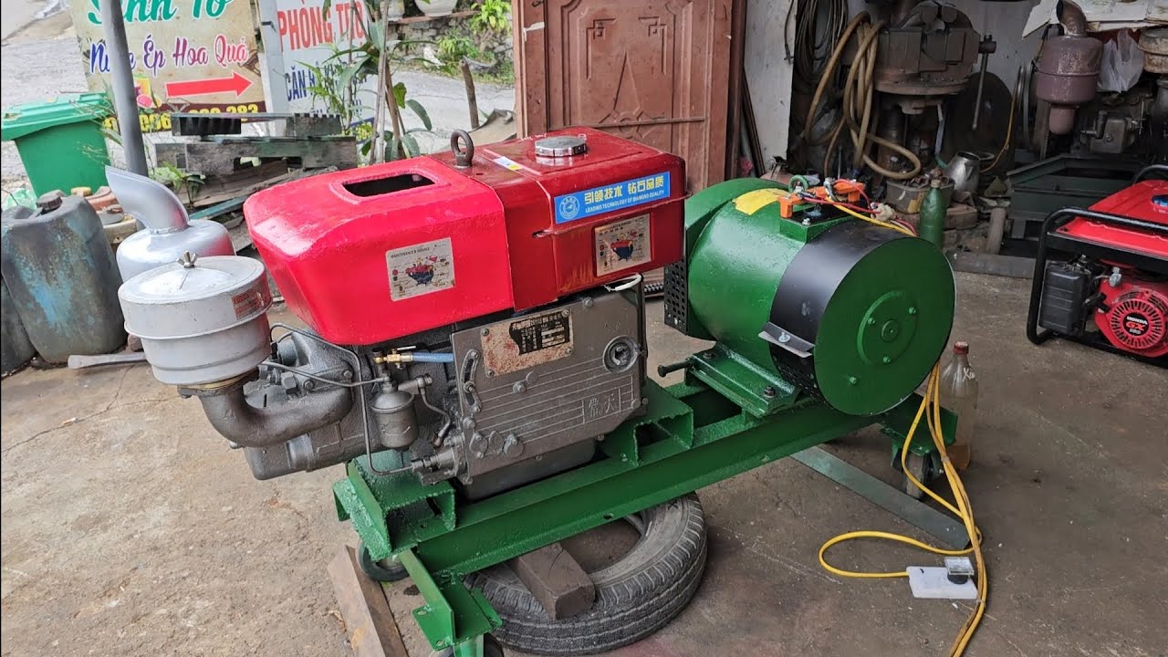 Máy phát điện 12Kw báo giá qua video . 0334931268 . 0386272668 .