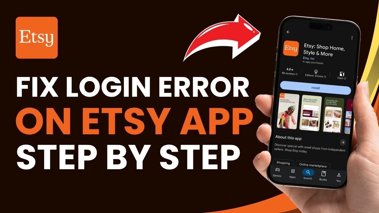 How to Fix Login Error on Etsy ! - YouTube