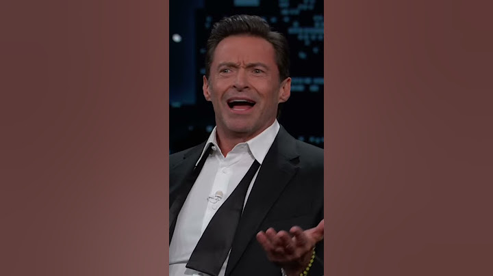 Hugh being a total savage! - Hugh Jackman & Ryan Reynolds Guest hosts Jimmy Kimmel Live