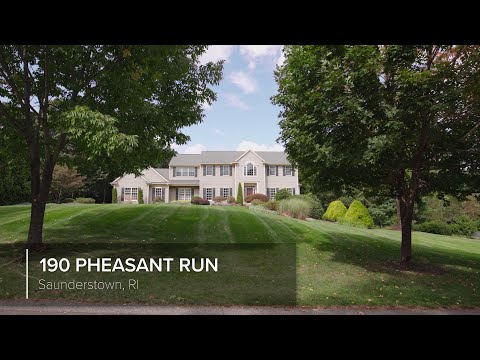 190 Pheasant Run, Saunderstown, RI home video tour