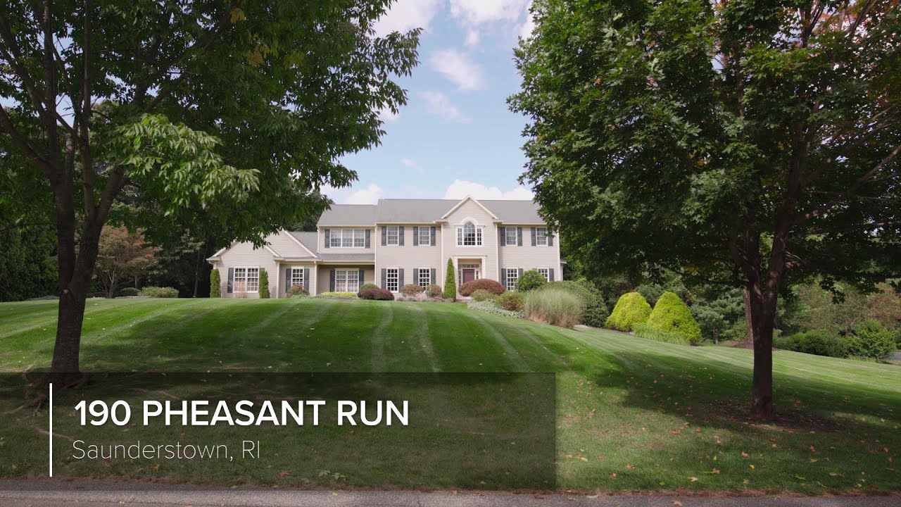 190 Pheasant Run, Saunderstown, RI 02874 YouTube