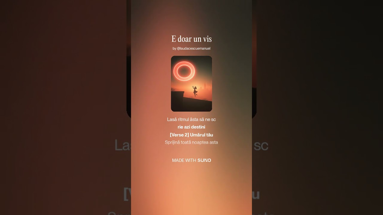 MNU - E doar un vis