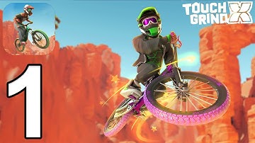 Touchgrind X Global Launch Gameplay Walkthrough Part 1 - Tutorial (iOS, Android)