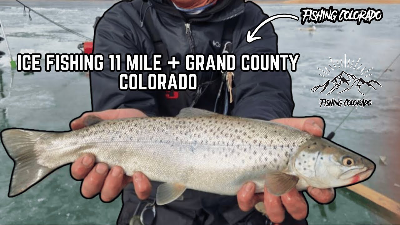 Ice Fishing 11 Mile Reservoir & Grand County Colorado