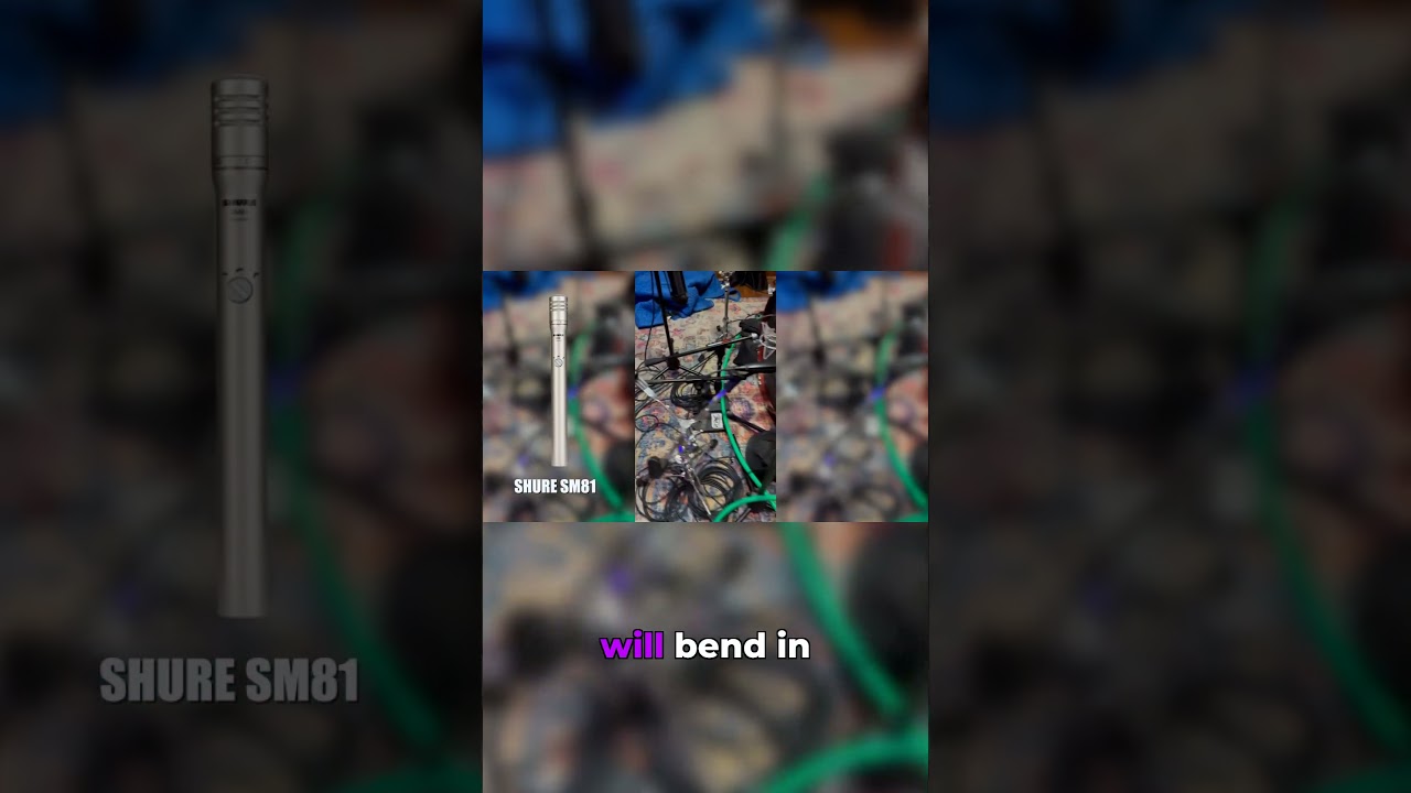 Этот микрофон, казалось бы, не должен работать как микрофон для барабанов… Но он работает.