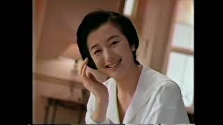 花王 ソフィーナの洗顔 鈴木京香 懐かCM 1992年10月 KAO SOFINA