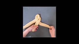 Braiding 9 strand #challah bread - the easiest method