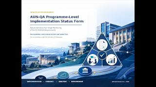 (Group B) AUN QA Implementation Completion Status Form