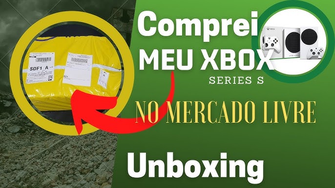 🤡 Xbox Series S do MERCADO LIVRE É CONFIÁVEL? UNBOXING 