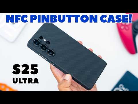 Level UP Your Galaxy S25 Ultra! Pitaka Pinbutton Productivity Case!