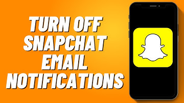 How to Turn Off Snapchat Email Notifications (2024)