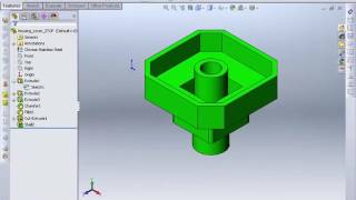 SolidWorks - Orienting Components with the Triad Tool