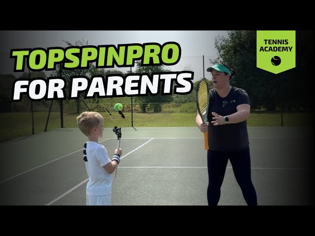 Why the TopspinPro is Great for Parents: Practice Every Shot at Home