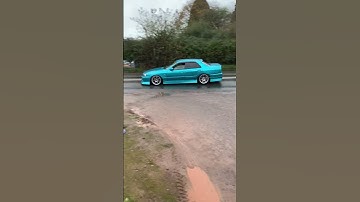 Big turbo flutter from R34 SKYLINE