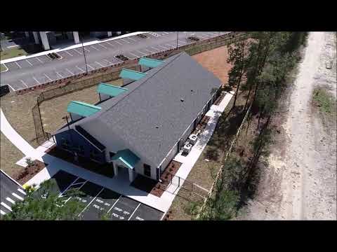 Drone video of the Education Station Preschool  & Daycare facility at San Felasco Tech City