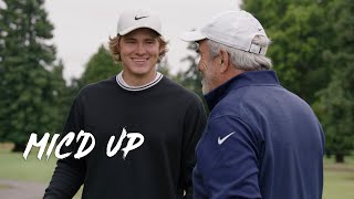NFL Mic’d Up: Justin Herbert Golfing With Dan Fouts | LA Chargers