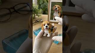 We create custom figurines from just one photo. 🐾 #puppy #gift #figure #anime #animeedit