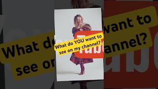 So what do you wanna see on my YouTube channel? ￼