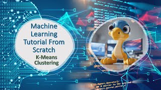 Machine Learning in Python, K-Means Clustering with Basic Libraries