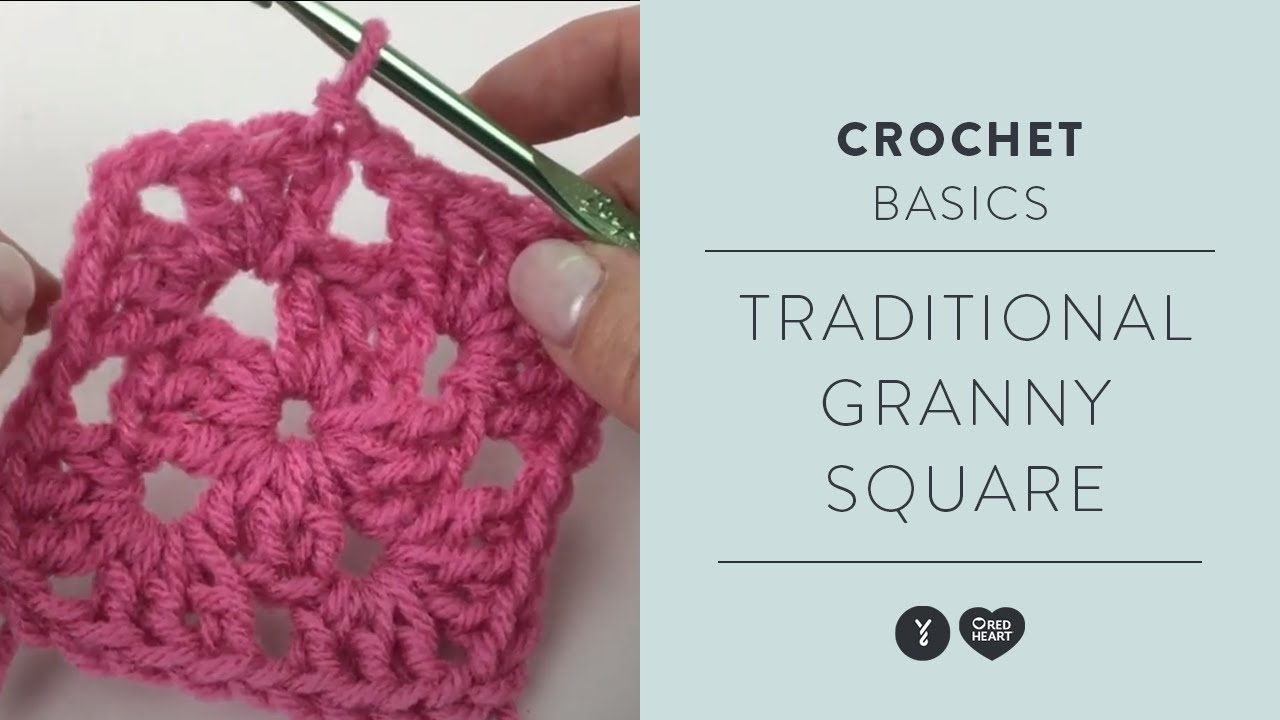 Youtube Beginner Crochet Granny Square - You can quickly make a set of ...