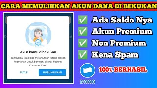 Cara Mengatasi Akun Dana Dibekukan Permanen Terbaru 2023 | Akun Dana Tidak Bisa Dipakai