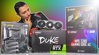 MSI Z390 Motherboards + DUKE RTX 2080Ti - Unboxing and