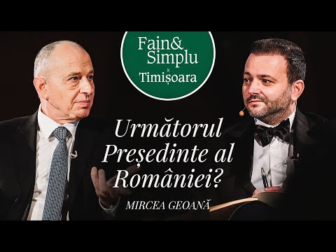 DE CE RISCĂ ROMÂNIA SĂ DISPARĂ CA NAȚIUNE? MIRCEA GEOANĂ. | Fain & Simplu Podcast 172