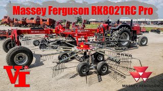 Massey Ferguson RK802TRC Pro Series Rotary Rake for High Quality Hay