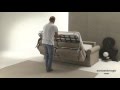 Divano letto Meda con materasso da 18 cm/Meda sofa bed with 7″ mattress