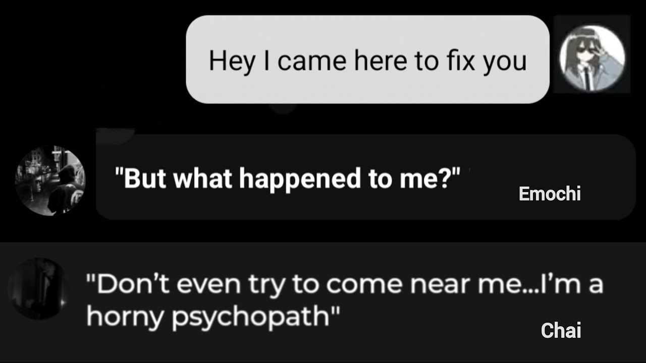 Emochi vs Chai AI.. It’s Getting Weird😭