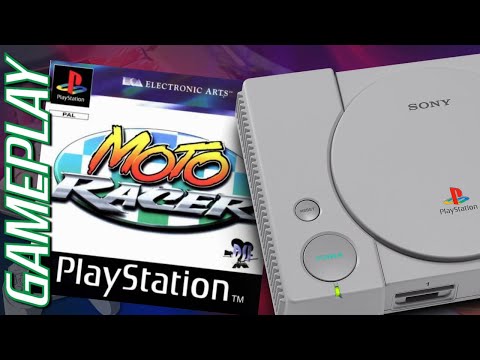 Moto Racer PS1 Gameplay HD Full Playthrough 