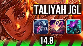 TALIYAH vs FIDDLESTICKS (JGL) | 72% winrate, 14/4/13, 41k DMG, Dominating | NA Challenger | 14.8