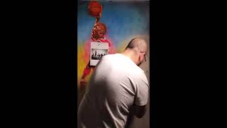 Michael Jordan Airbrushed Portrait screenshot 5