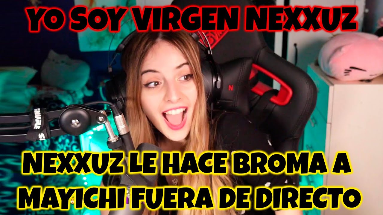 Nexxuz le Hace Broma a Mayichi Fuera de Directo (Momento Romantico 😏)